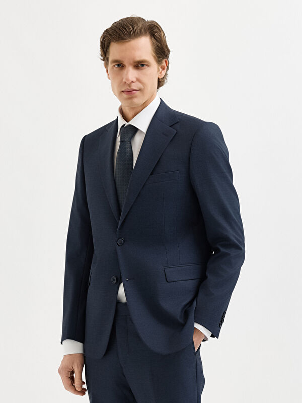 Erkek Lacivert Takım Elbise