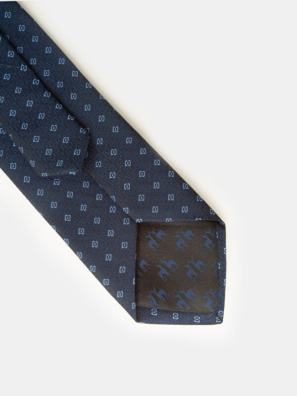 Erkek Lacivert Kravat
