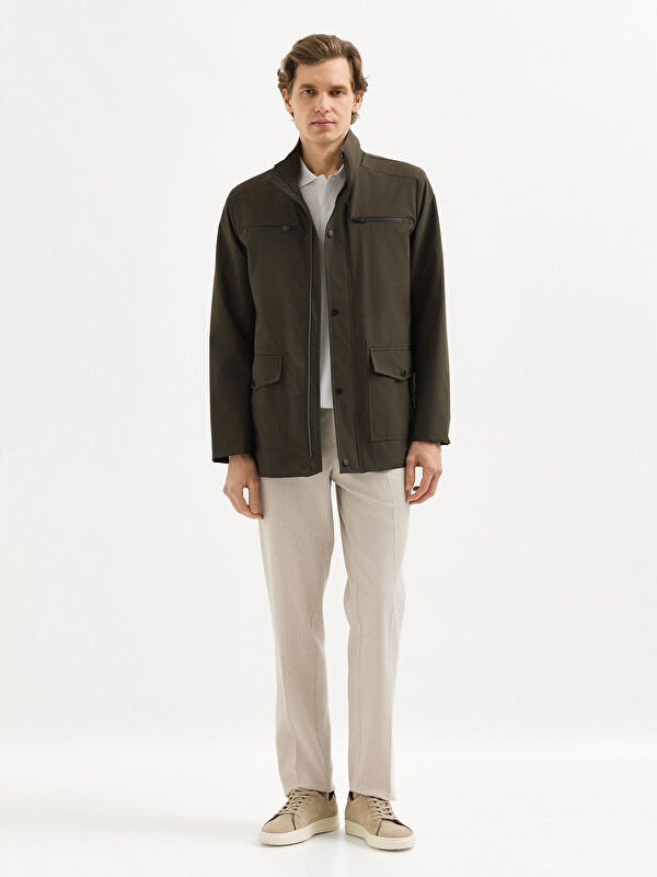 Erkek Haki Mont