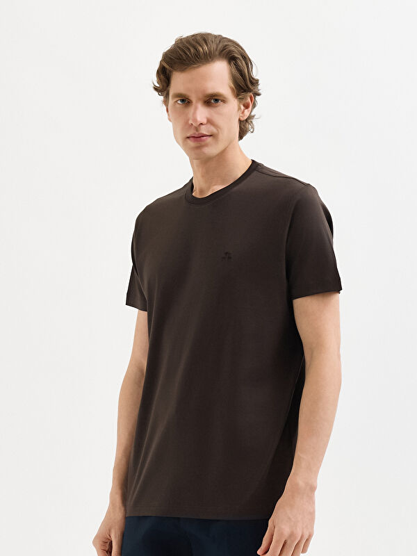 Erkek Kahve Tişört