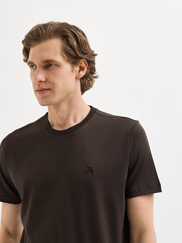 Erkek Kahve Tişört