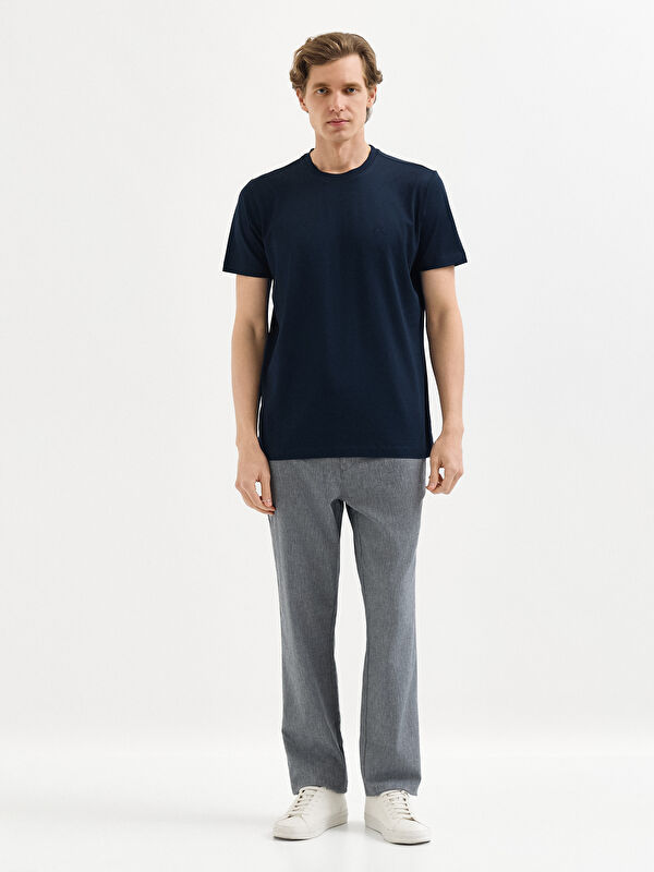 Erkek Lacivert Tişört