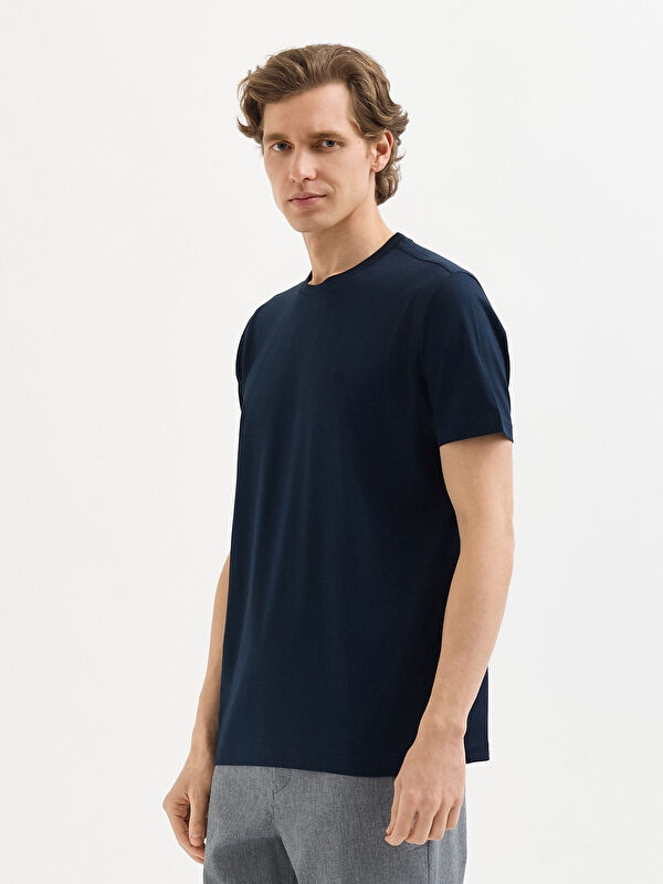 Erkek Lacivert Tişört