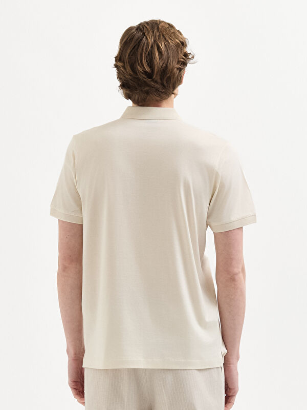 Erkek Taş T-Shirt-Polo Yaka Tişört