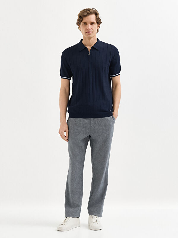 Erkek Lacivert T-Shirt