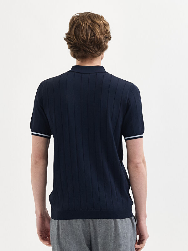 Erkek Lacivert T-Shirt