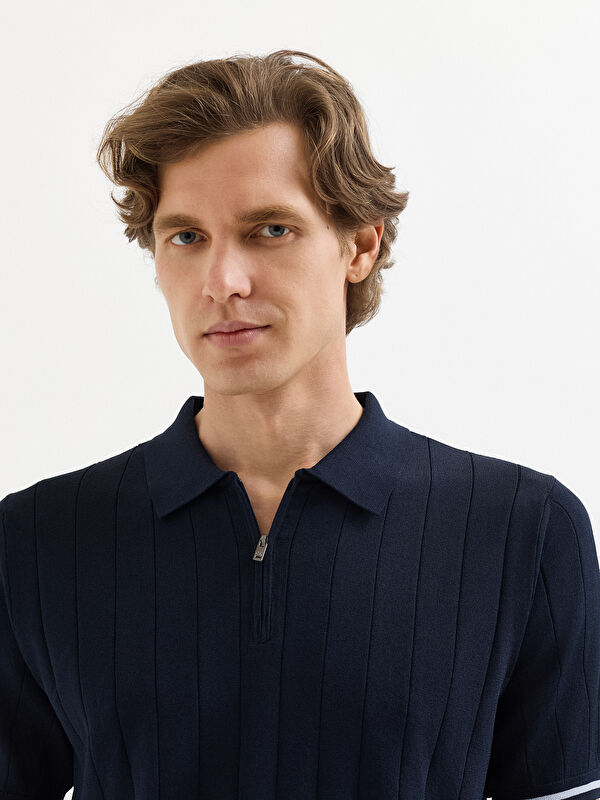 Erkek Lacivert T-Shirt