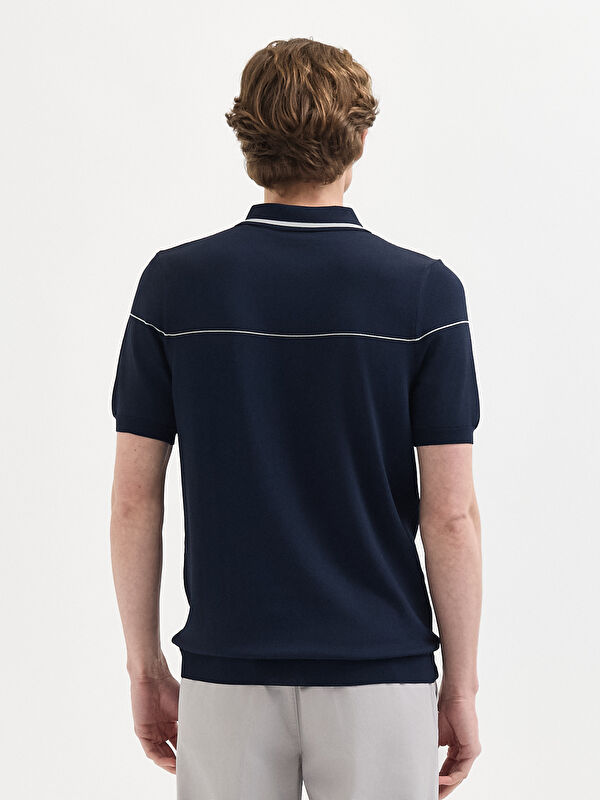 Erkek Lacivert T-Shirt