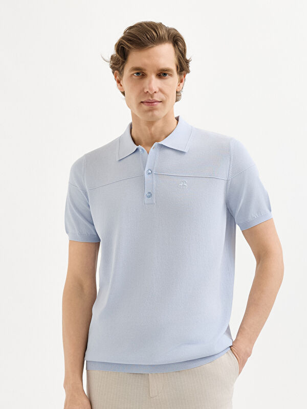 Erkek Açık Mavi T-Shirt