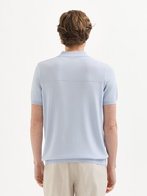 Erkek Açık Mavi T-Shirt