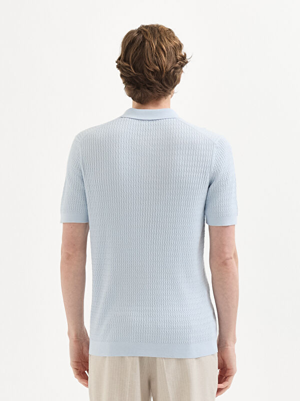 Erkek Açık Mavi T-Shirt