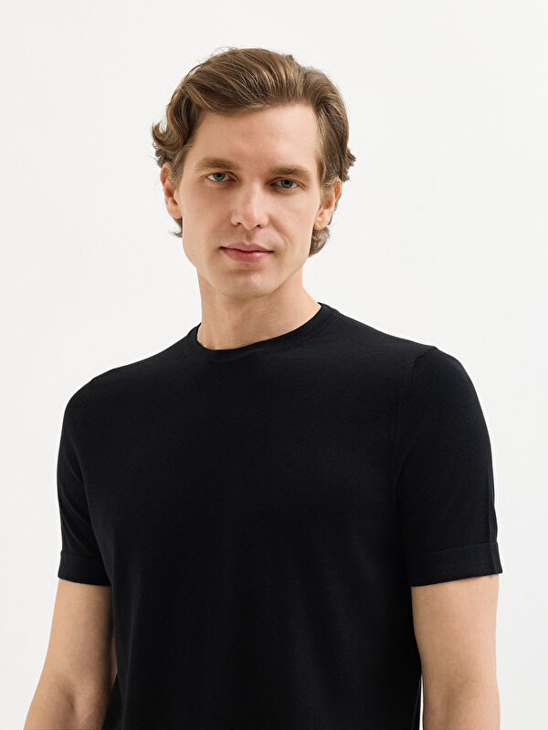 Erkek Siyah T-Shirt