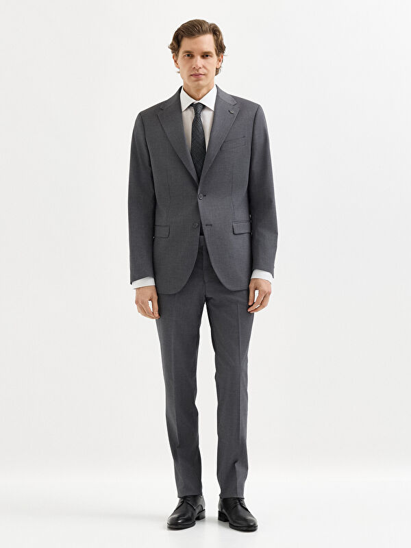 Erkek Antrasit Takım Elbise