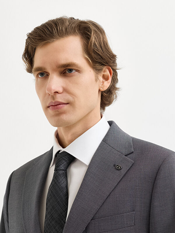 Erkek Antrasit Takım Elbise