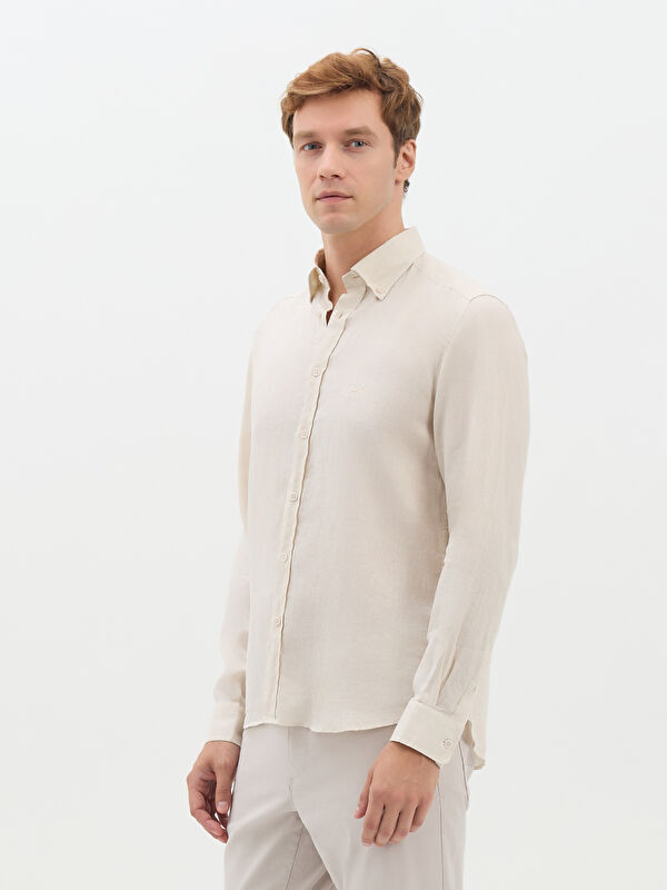 Erkek Bej Gömlek