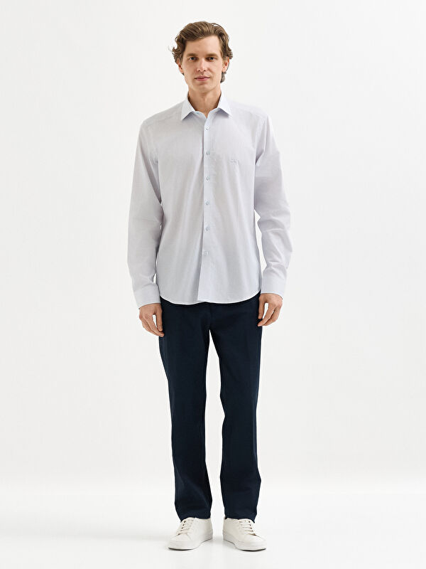 Erkek Lacivert Gömlek