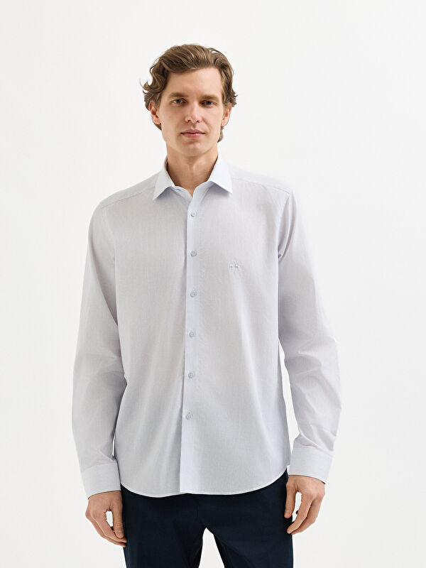 Erkek Lacivert Gömlek