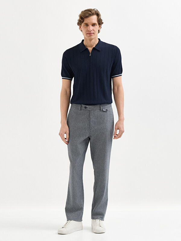 Erkek Lacivert Pantolon