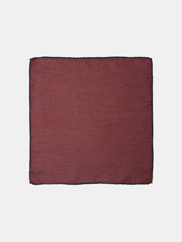 Erkek Bordo Mikro Düz Dokuma Mendil