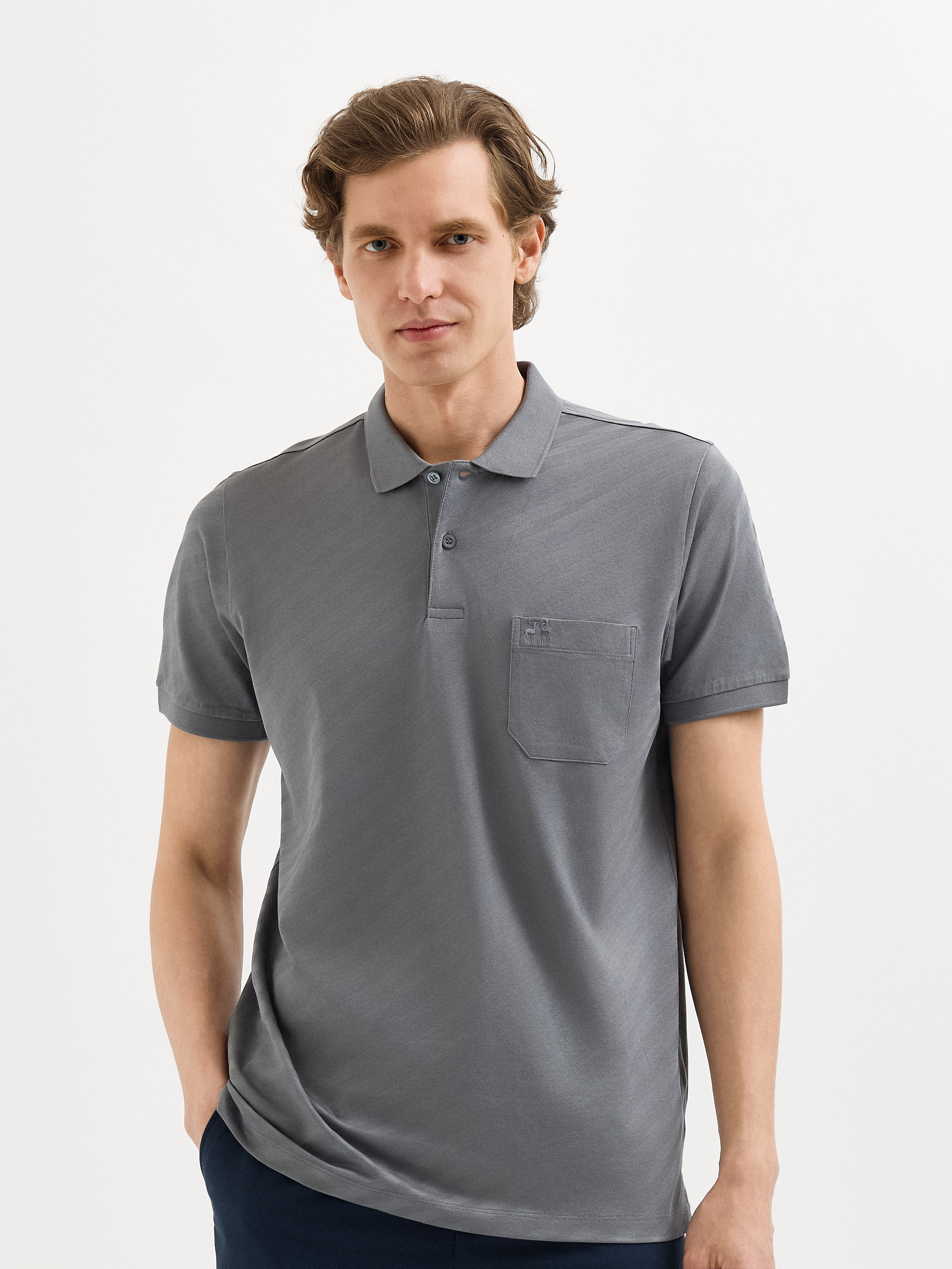 ultimus Offset Button Polo Shirt グレー 半袖 ultimus Offset Button Polo Shirt グレー 半袖 【公式通販】