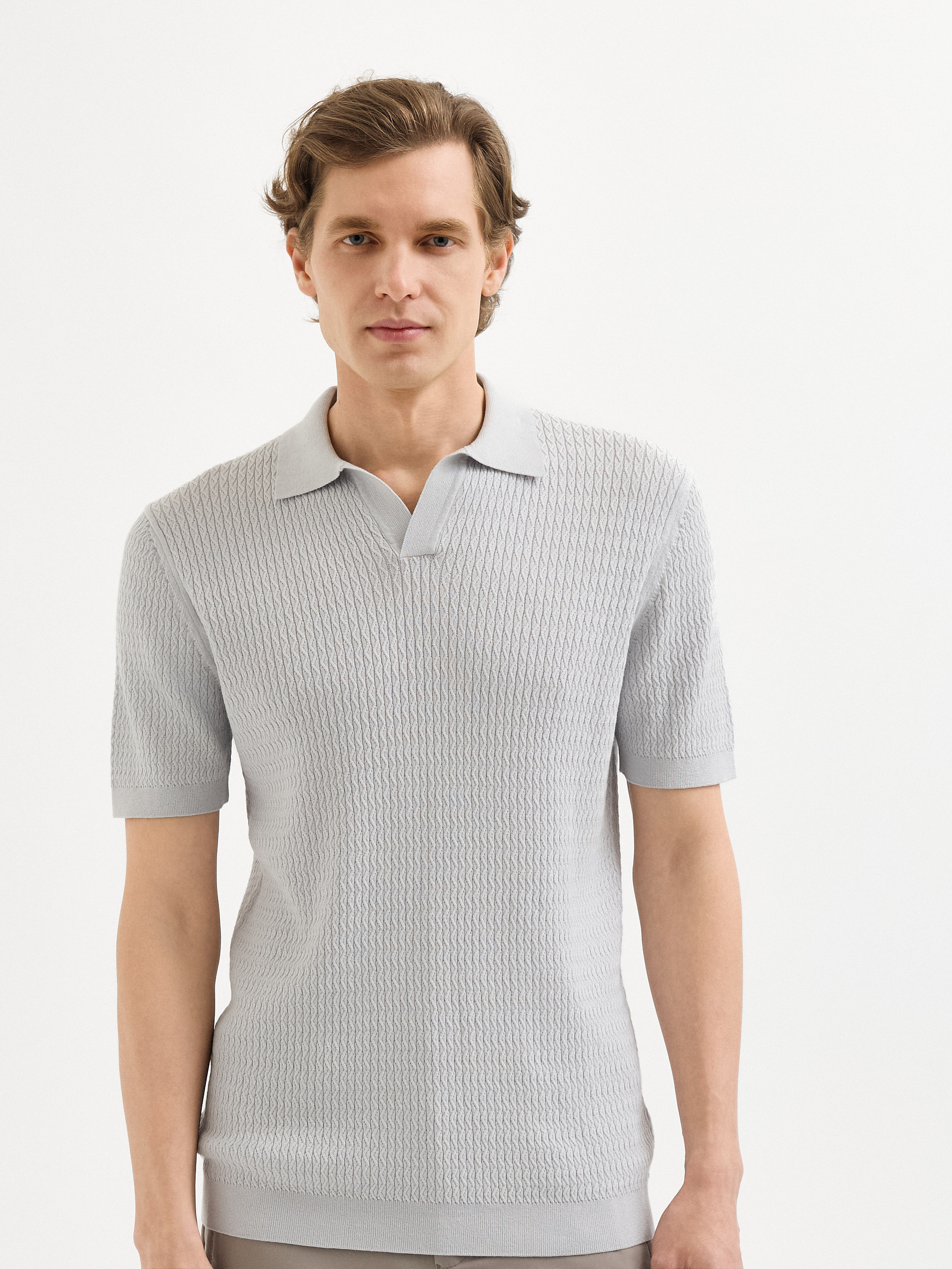k*o様 simianringシミアンリングAlpaca Shirt［gray］ Simian Ring